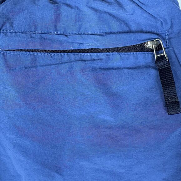 Y2K Polo Ralph Lauren Swim Trunks Spellout L Blue 7 Inseam Lined Sport Vintage - Picture 7 of 11